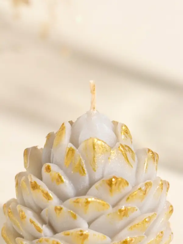 Свеча новогодняя &laquo;Шишка&raquo;, 80&times;60 мм