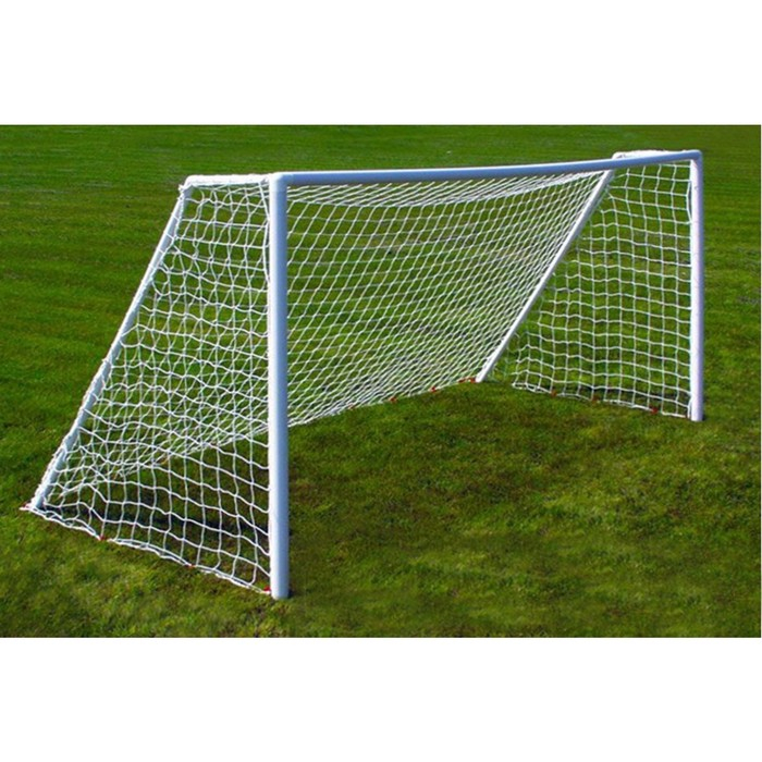 Сетка футбольная, 7,5х2,5 м, нить 2,5 мм, 2 шт. Сетка футбольная, 7,5х2,5 м, нить 2,5 мм, 2 шт.