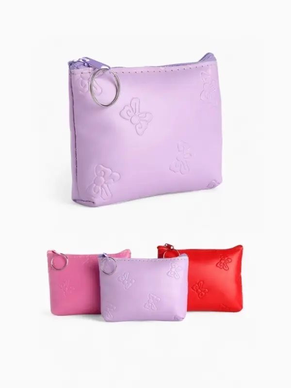 Кошелёк монетница &laquo;Бантик&raquo; Выбражулька, на молнии, МИКС