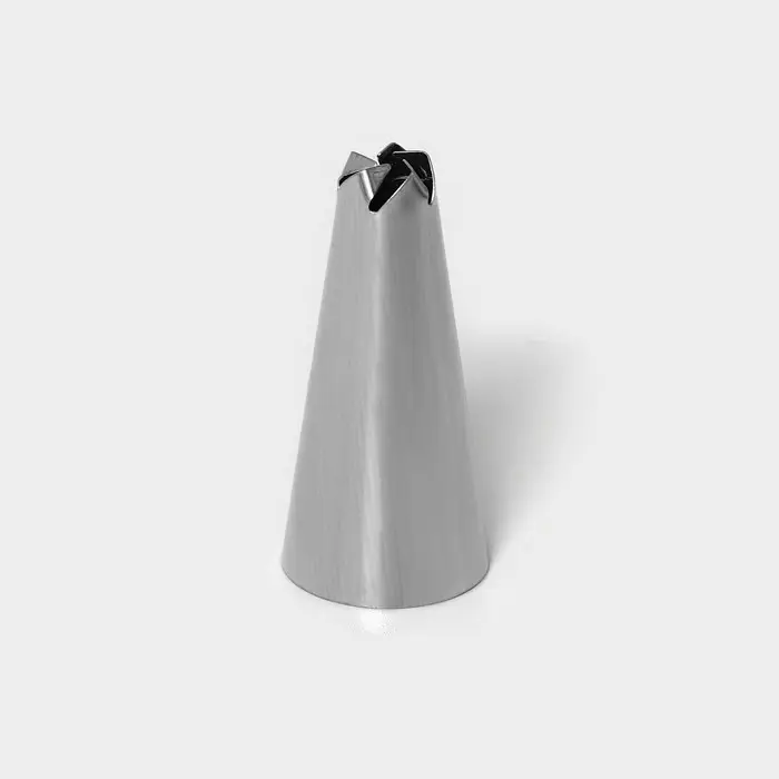 Насадка кондитерская «Закрытая роза», d=2,2 см, выход 1 см, нержавеющая сталь Насадка кондитерская «Закрытая роза», d=2,2 см, выход 1 см, нержавеющая сталь