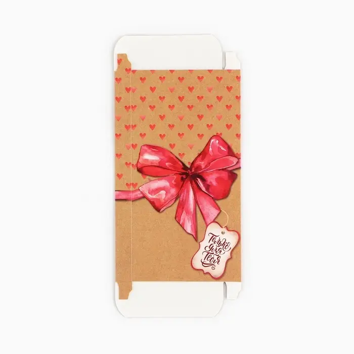 Коробка для шоколада «Только для тебя», с окном, 17.3 х 8.8 х 1.5 см Коробка для шоколада «Только для тебя», с окном, 17.3 х 8.8 х 1.5 см