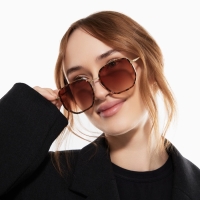 Очки солнцезащитные uv 400, дужка 14 см, ширина 13 см, линза 5.1×5.7 см