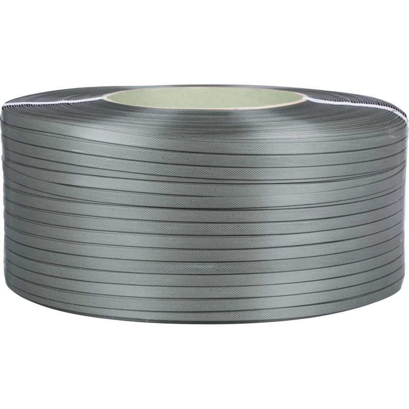Стреппинг лента Полипропиленовая 12мм х 0,6 (2300 м.) Серая