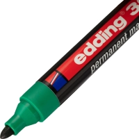 Маркер перманентный EDDING E-300/4 зеленый 1,5-3мм круглый наконеч.