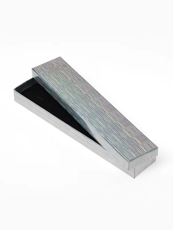 Набор подарочных коробочек 6 шт. под браслет, цепочку, часы&laquo;Голография&raquo;, 21&times;4 см, цвет МИКС