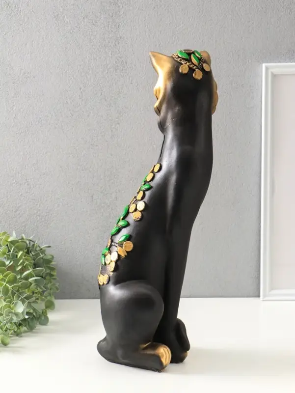 Копилка для денег &laquo;Кошка Маркиза с деньгами&raquo;, гипс, 48&times;18&times;15 см