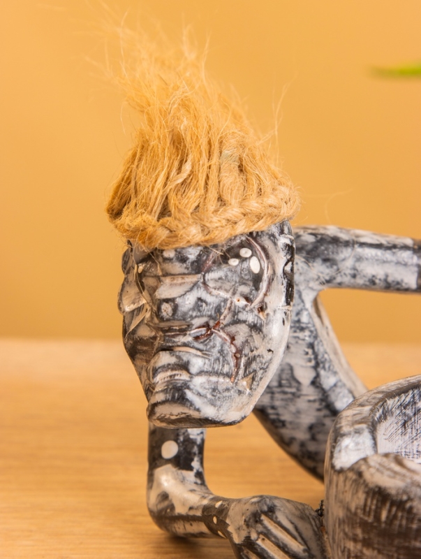 Сувенир «Абориген попрошайка», 17×10×8 см, дерево Сувенир «Абориген попрошайка», 17×10×8 см, дерево