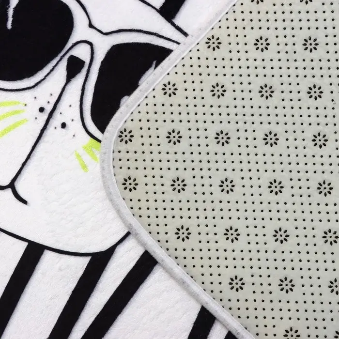 Коврик для ванной и туалета Доляна &laquo;Коты&raquo;, 45&times;120 см