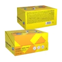 Клейкая лента ErichKrause Double-sided tape, 12 мм &times; 10 м, двусторонняя