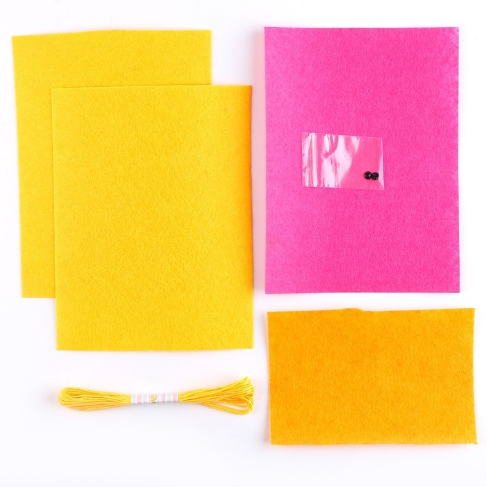 Набор для шитья. Игрушка из фетра своими руками «Любимый утенок» Набор для шитья. Игрушка из фетра своими руками «Любимый утенок»