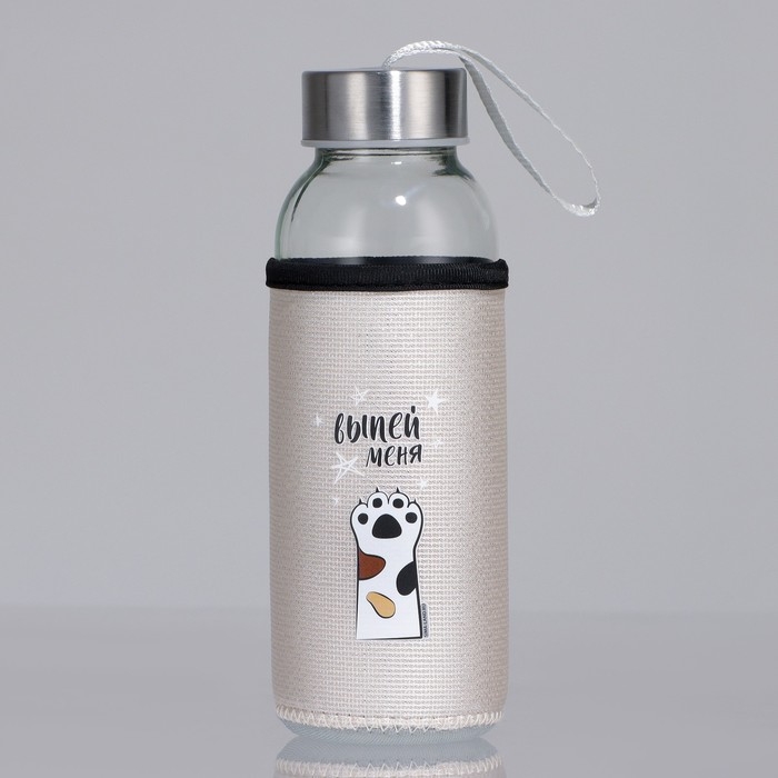 Бутылка для воды в чехле SVOBODA VOLI «Выпей меня», 350 мл Бутылка для воды в чехле SVOBODA VOLI «Выпей меня», 350 мл