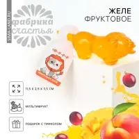 Мармелад желе в виде животных &laquo;Львёнок&raquo;, 1 шт. х 35 г. МИКС