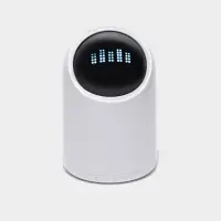 Ведро для мусора сенсорное настольное SAVANNA, 2 л, белое