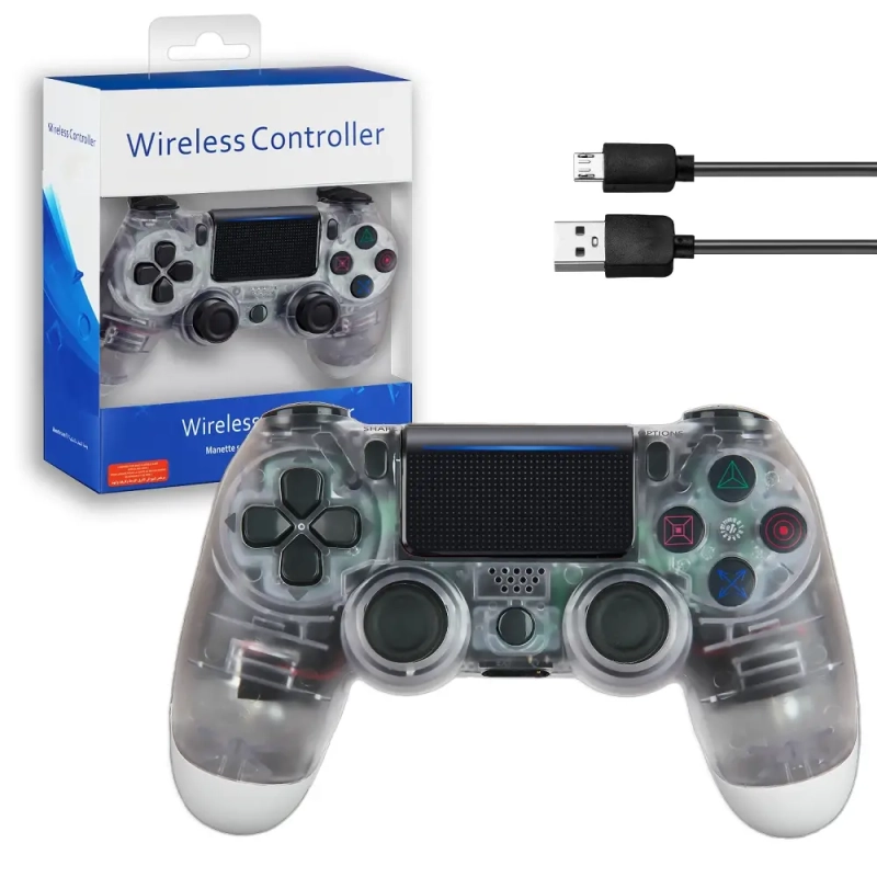 Джойстик беспроводной для консоли прозрачный Джойстик беспроводной для консоли прозрачный