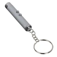 Лазерная указка с фонариком тм ЕРМАК, LR41, 6см, алюминий