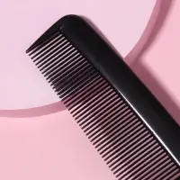 Расчёска комбинированная, 22&times;4.5(&plusmn;1) см, чёрная