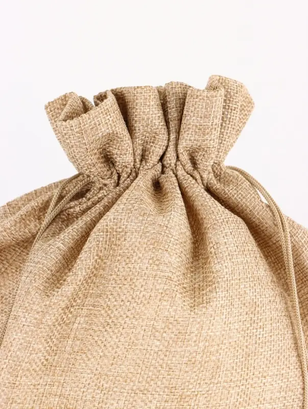 Холщовый мешочек для украшений, подарков и трав, текстиль &laquo;Эко&raquo;, 30&times;40 см