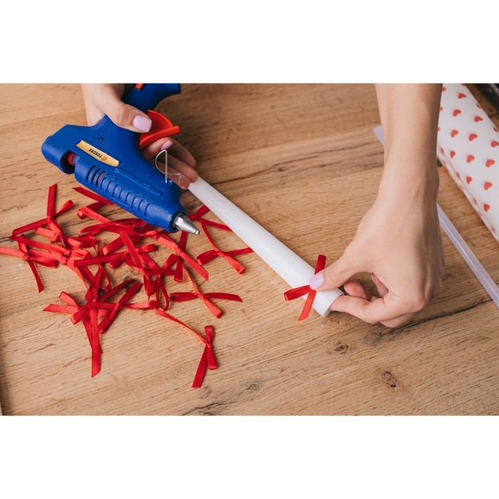 Набор Свечей витых, 2,2х 30 см, 4 штук, перламутровый металлик