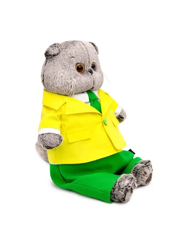 Мягкая игрушка &laquo;Кот Басик&raquo; в ярком костюме, 22 см