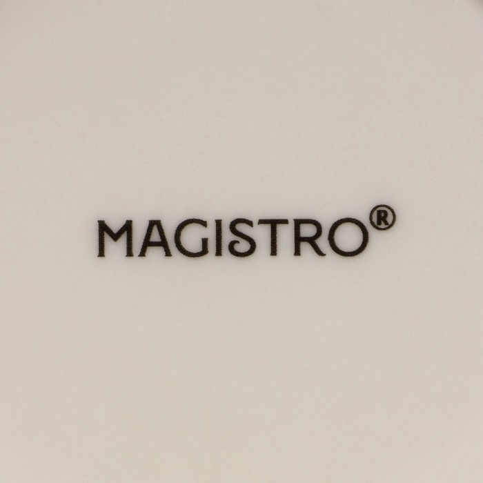 Набор салатников керамических Magistro Whitewarm, 3 предмета: d=12/16/20,5 см, 380/700/1,2 л
