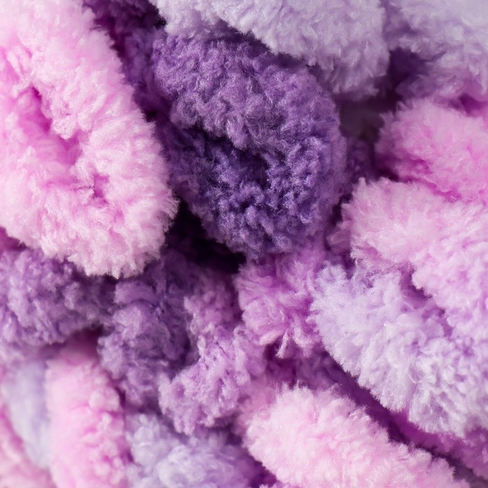 Пряжа Пряжа "Puffy color" 100 % микрополиэстер 9м/100г (6305)