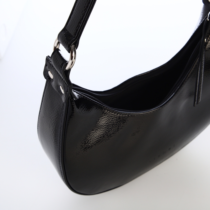 Сумка женская на молнии, цвет чёрный Сумка женская на молнии, цвет чёрный