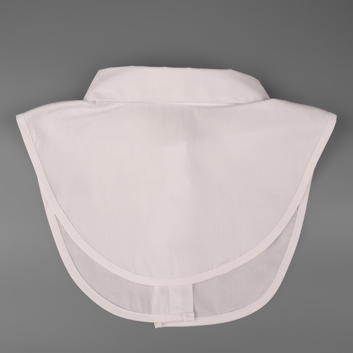 Воротник ложный, диаметр горловины = 42 см, 31,5 × 20,5 см, цвет белый Воротник ложный, диаметр горловины = 42 см, 31,5 × 20,5 см, цвет белый