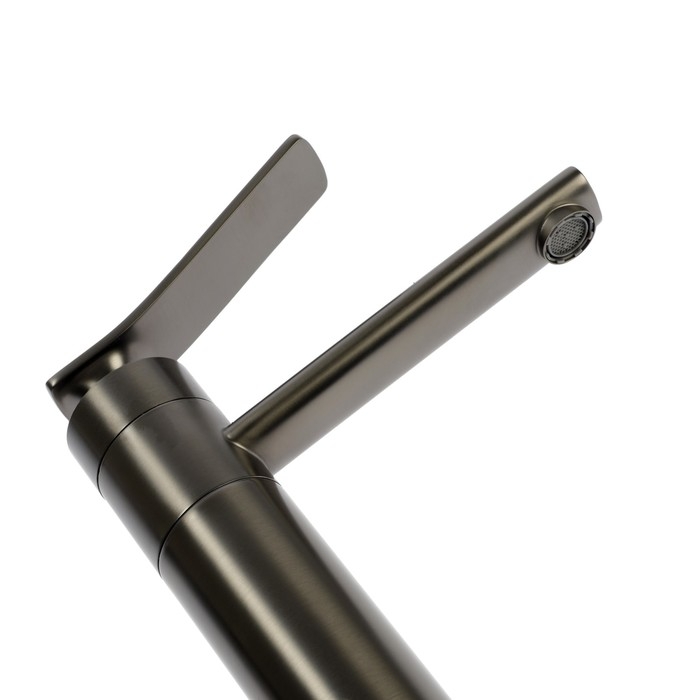 Смеситель для раковины ZEIN Z3804, дизайнерский, однорычажный, картридж 35 мм, черный Смеситель для раковины ZEIN Z3804, дизайнерский, однорычажный, картридж 35 мм, черный