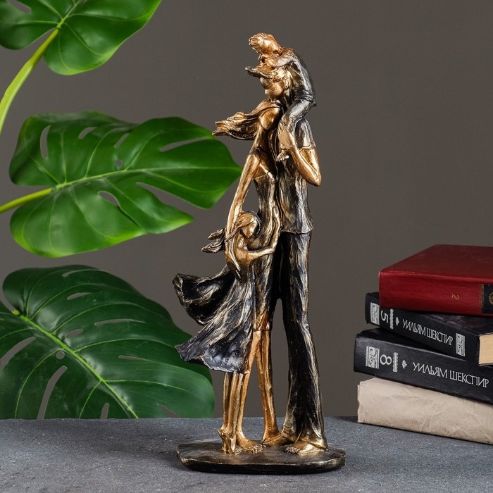 Фигура  Фигура "Семья" бронза, 36х16х8см