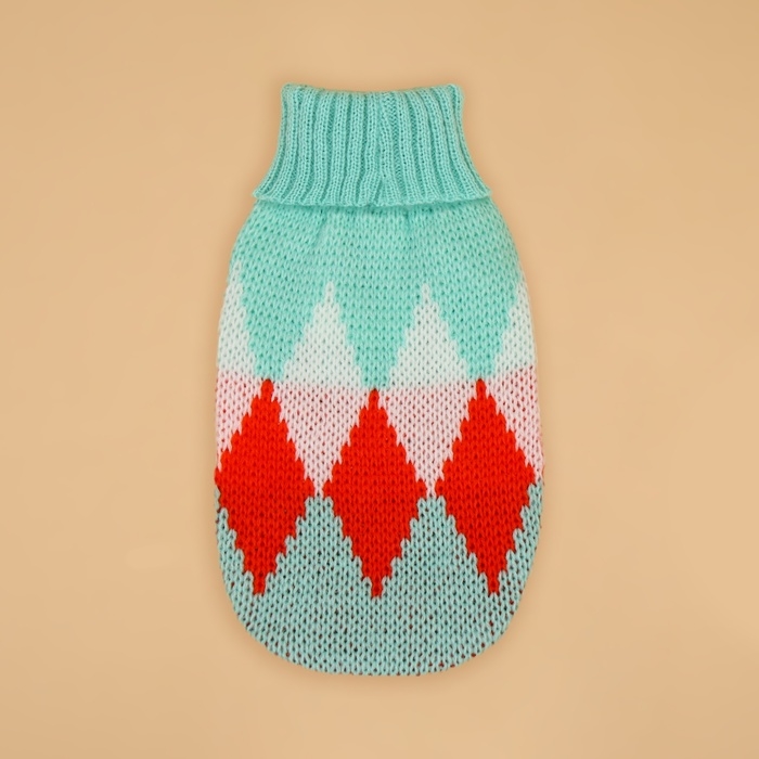 Свитер "Весеннее настроение", S (ДС 23, ОШ 23, ОГ 26-45 см