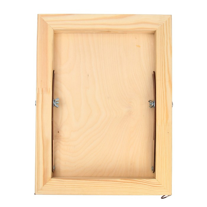 Мольберт настольный «Хлопушка», 300 х 500 х 400 мм, односторонний, переносной, неокрашенное дерево, Calligrata Мольберт настольный «Хлопушка», 300 х 500 х 400 мм, односторонний, переносной, неокрашенное дерево, Calligrata