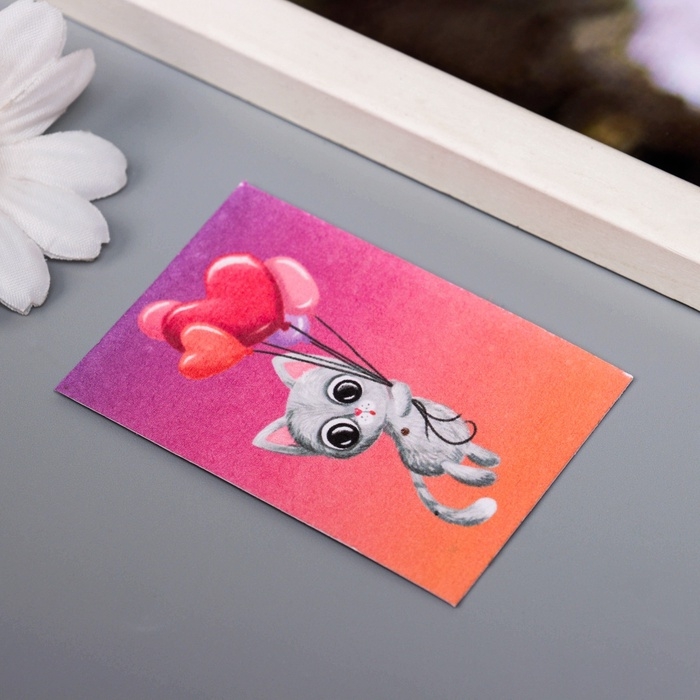 Набор открыток с семенами  Набор открыток с семенами "Вырасти сам" "Радость" 5*7см