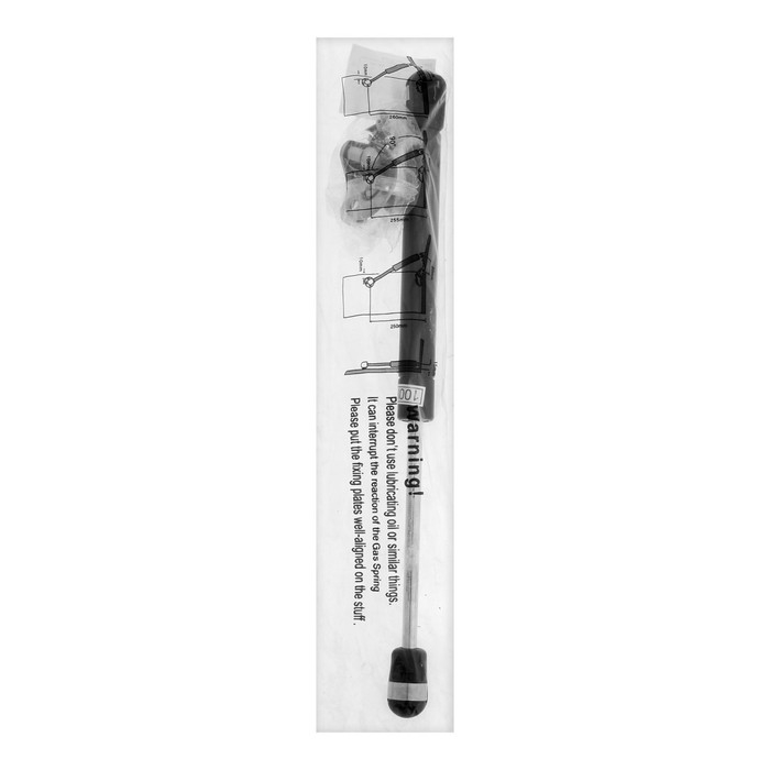 Газовый лифт ТУНДРА GL0100BL, 100N, цвет черный Газовый лифт ТУНДРА GL0100BL, 100N, цвет черный