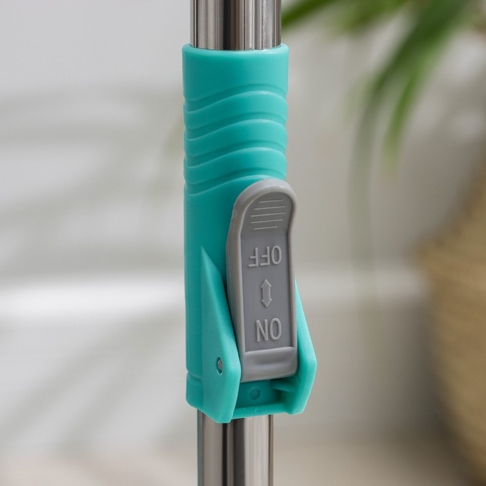 Швабра с отжимом и ведро, насадка из микрофибры, компакт Швабра с отжимом и ведро, насадка из микрофибры, компакт