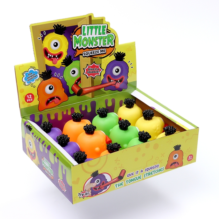 Мялка «Монстр» с язычком, виды МИКС Мялка «Монстр» с язычком, виды МИКС