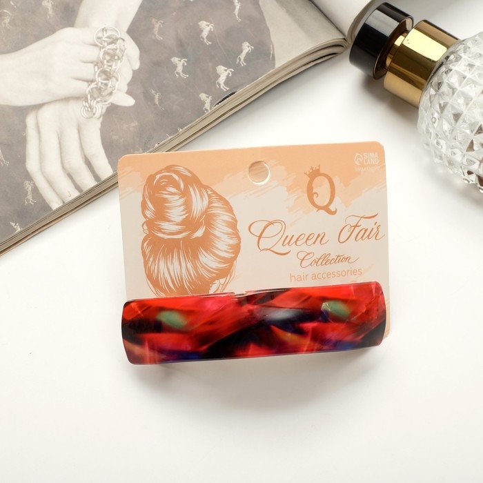 Заколка-автомат для волос Заколка-автомат для волос "Космос" 8,6 см, микс