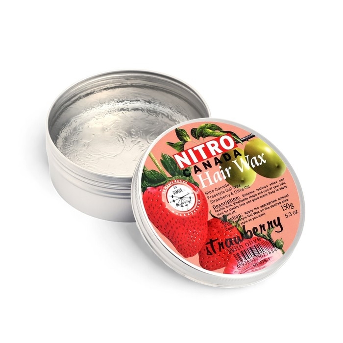 Гелевый воск для волос, 150 гр, клубника Гелевый воск для волос, 150 гр, клубника
