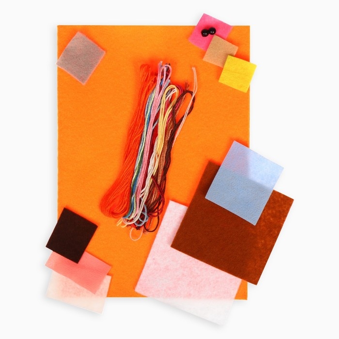 Набор для создания игрушки из фетра + раскраска «Молочный Кот» Набор для создания игрушки из фетра + раскраска «Молочный Кот»