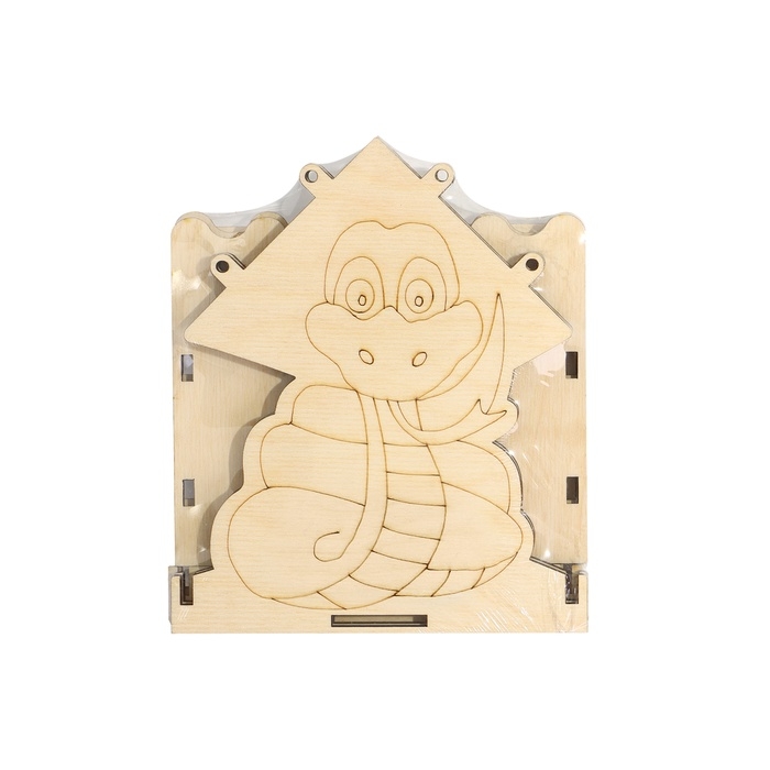 Кормушка из дерева своими руками, «Символ года Змей», 18 × 16 × 15 см, МИКС, Greengo Кормушка из дерева своими руками, «Символ года Змей», 18 × 16 × 15 см, МИКС, Greengo