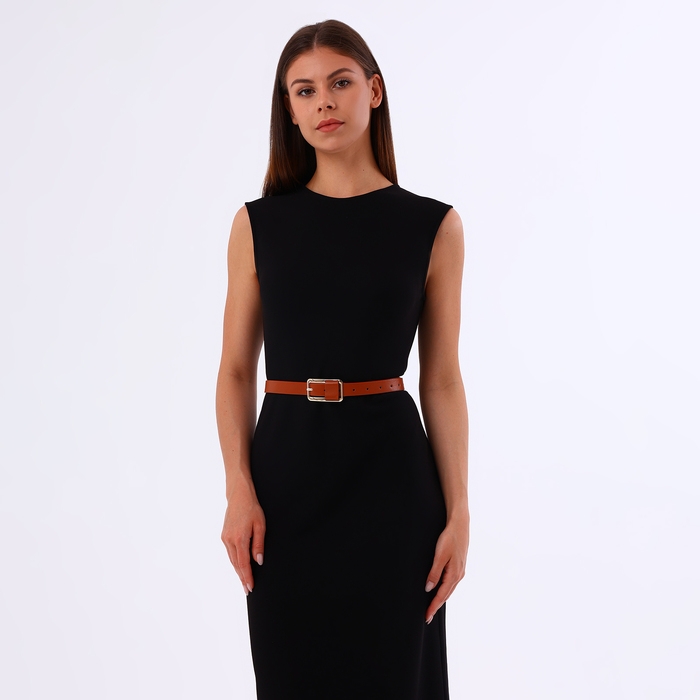 Ремень женский, ширина 2,1 см, цвет рыжий Ремень женский, ширина 2,1 см, цвет рыжий