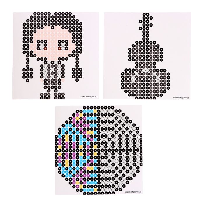 Аквамозаика «Мрачные истории», 1006 шариков Аквамозаика «Мрачные истории», 1006 шариков