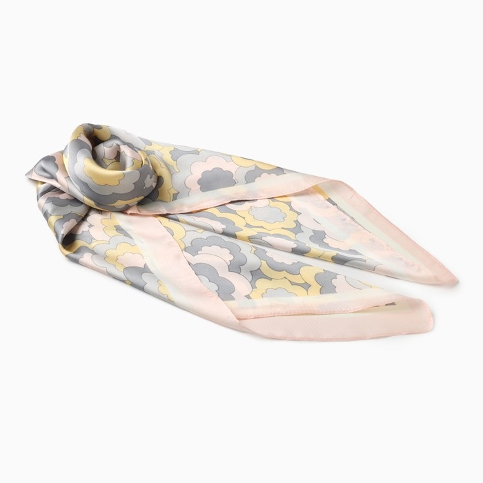 Платок женский MINAKU р-р 70*70 см, цв. серый Платок женский MINAKU р-р 70*70 см, цв. серый