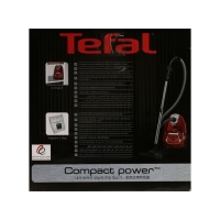 Пылесос Tefal TW3953EA, 750Вт, сухая уборка, 3 л, красный