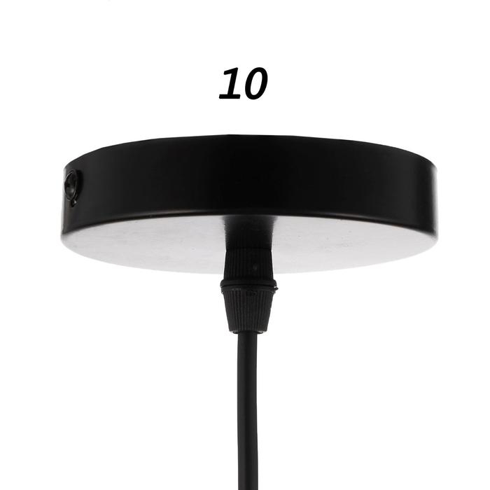 Светильник BayerLux Светильник BayerLux "Раритет" 1х60Вт E27 черный 31х31х26 см