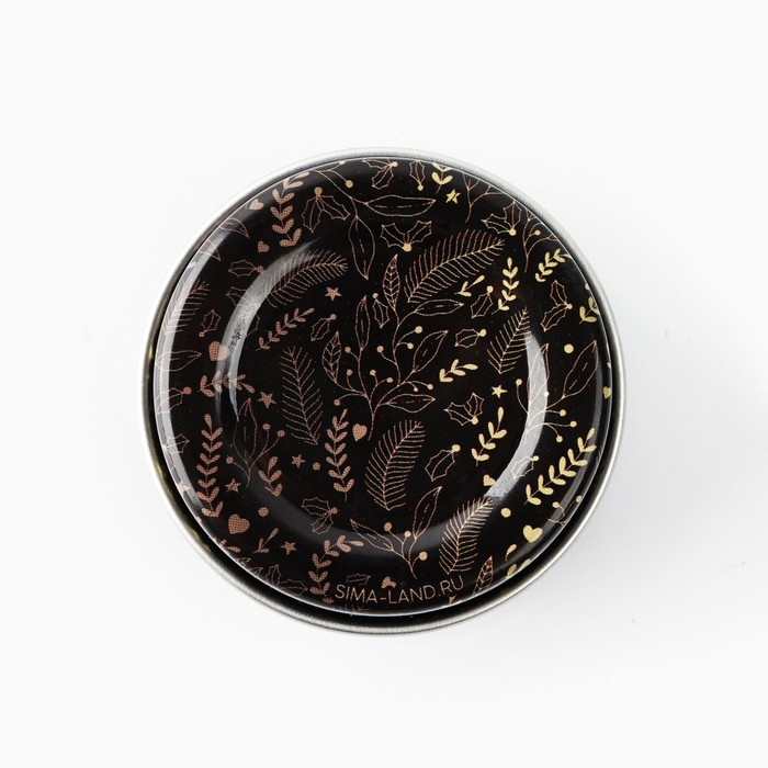 Свеча новогодняя в железной банке «Новый год: С новым годом«Новый год: аромат лаванда, 4.8 см Свеча новогодняя в железной банке «Новый год: С новым годом«Новый год: аромат лаванда, 4.8 см