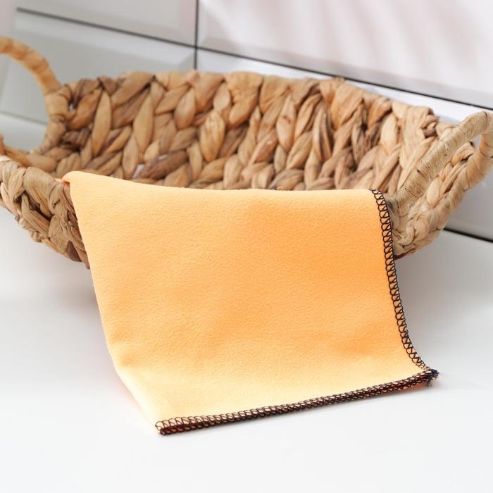 Салфетка для уборки Доляна, для стёкол и зеркал, 30×30 см, цвет МИКС Салфетка для уборки Доляна, для стёкол и зеркал, 30×30 см, цвет МИКС