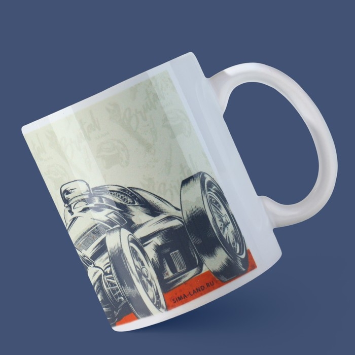 Кружка керамическая «Лучший» Владимир, 320 мл, цвет белый Кружка керамическая «Лучший» Владимир, 320 мл, цвет белый