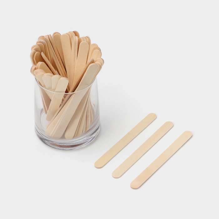 Палочки для мороженого - размешиватель Magistro, 11,4 см, 100 шт/уп Палочки для мороженого - размешиватель Magistro, 11,4 см, 100 шт/уп