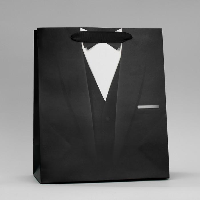 Пакет подарочный ламинированный вертикальный, упаковка, &laquo;Стиль&raquo;, ML 23 х 27 х 11,5 см