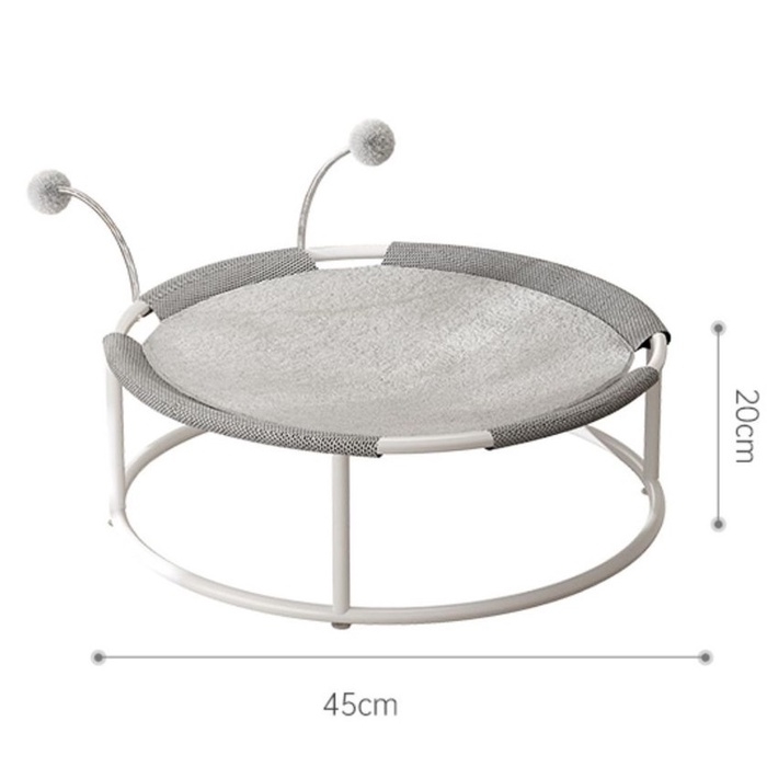 Гамак для животных с дразнилками, 45*45*20 см, вес до 20 кг, серый Гамак для животных с дразнилками, 45*45*20 см, вес до 20 кг, серый